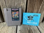 Vintage Ghosts N Goblins Game Cartridge (5 Screw) And Manual For The NES TESTED