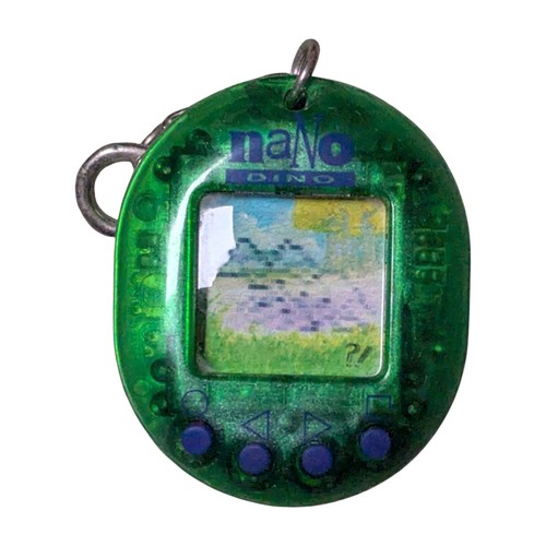 Vintage 1997 Rare Nano Dino Virtual Pet Tamagotchi New Batteries Tested & Works - Bild 11 von 12