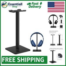 Compact Headset Holder with Adjustable Bar - Safe and Stylish for All Headphones