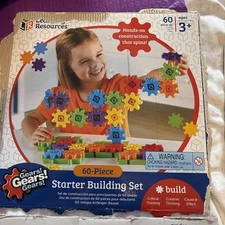 Learning Resources Starter Building Set 60 Pieces Hardly Used