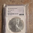 U.S. Mint 2025 American Eagle $1 1 oz Silver MS 70 NGC Invention Series Coin