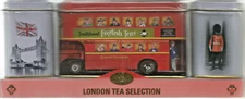 New English Tea Selection English Breakfast, London & Afternoon 3 Mini Tin Set