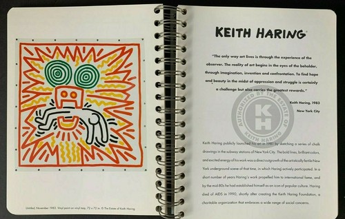 Keith Haring 1999 Calendar -Print In Germany (New) FREE SHIPPING - Picture 2 of 6