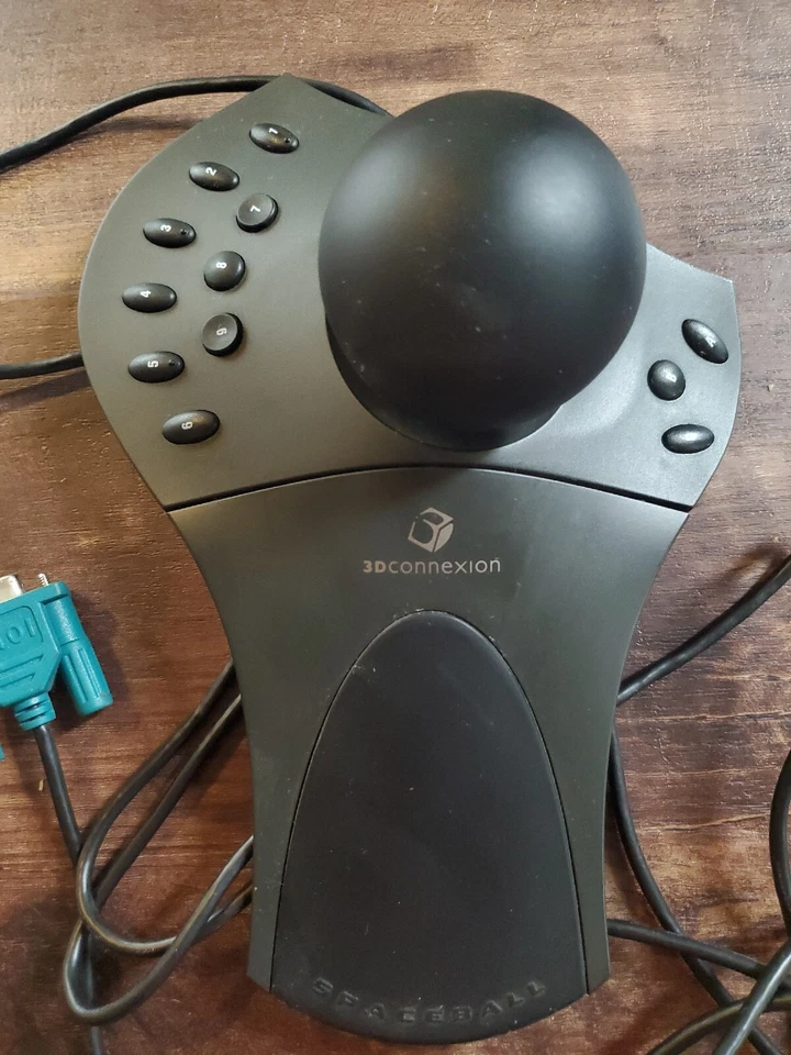 3DCONNEXION SpaceBall 5000 Vintage 3D Controller - Image 3 of 4