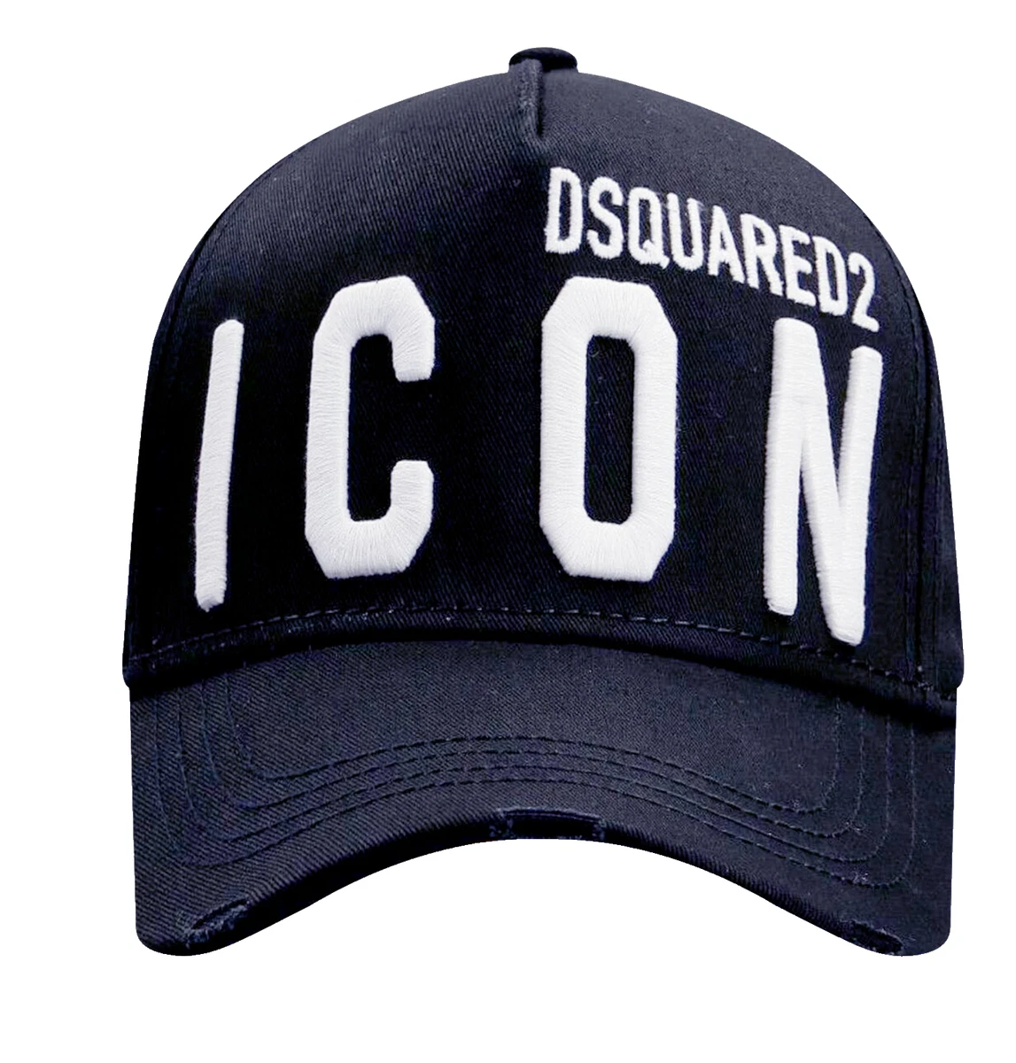 Casquette Baseball Dsquared2 Cool Way Brodée Logo - Effet Délavé Rose/jaune Réglable