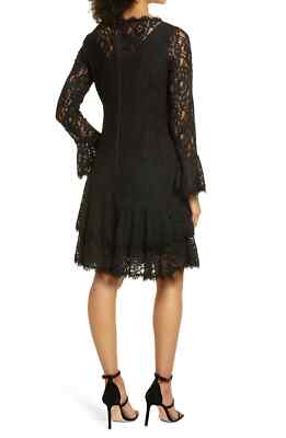 chinese dress ladies New 3D Flowers Lace Quicneanera Dress Black Off The Shoulder Dark Navy   formalgowns
