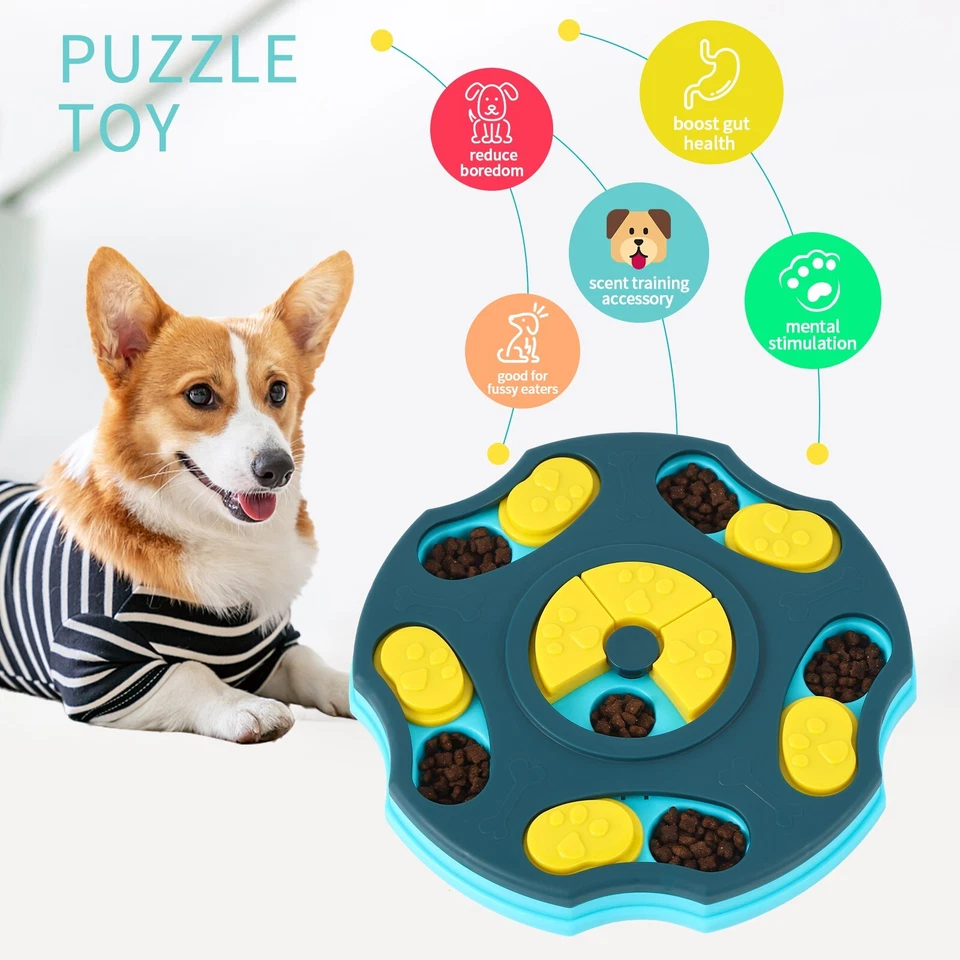 Pet Puzzle Toy for Boredom | Treat Dispenser - Image 3 of 4