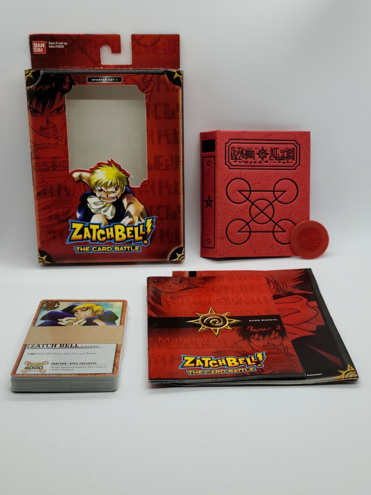 8 Decks Zatch Bell The Card Battle Game Starter Collector Sets 1 & 2 for  sale online