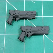 Custom Arsenal pack resin cast pistols redhood arkham knight mcfarlane scale