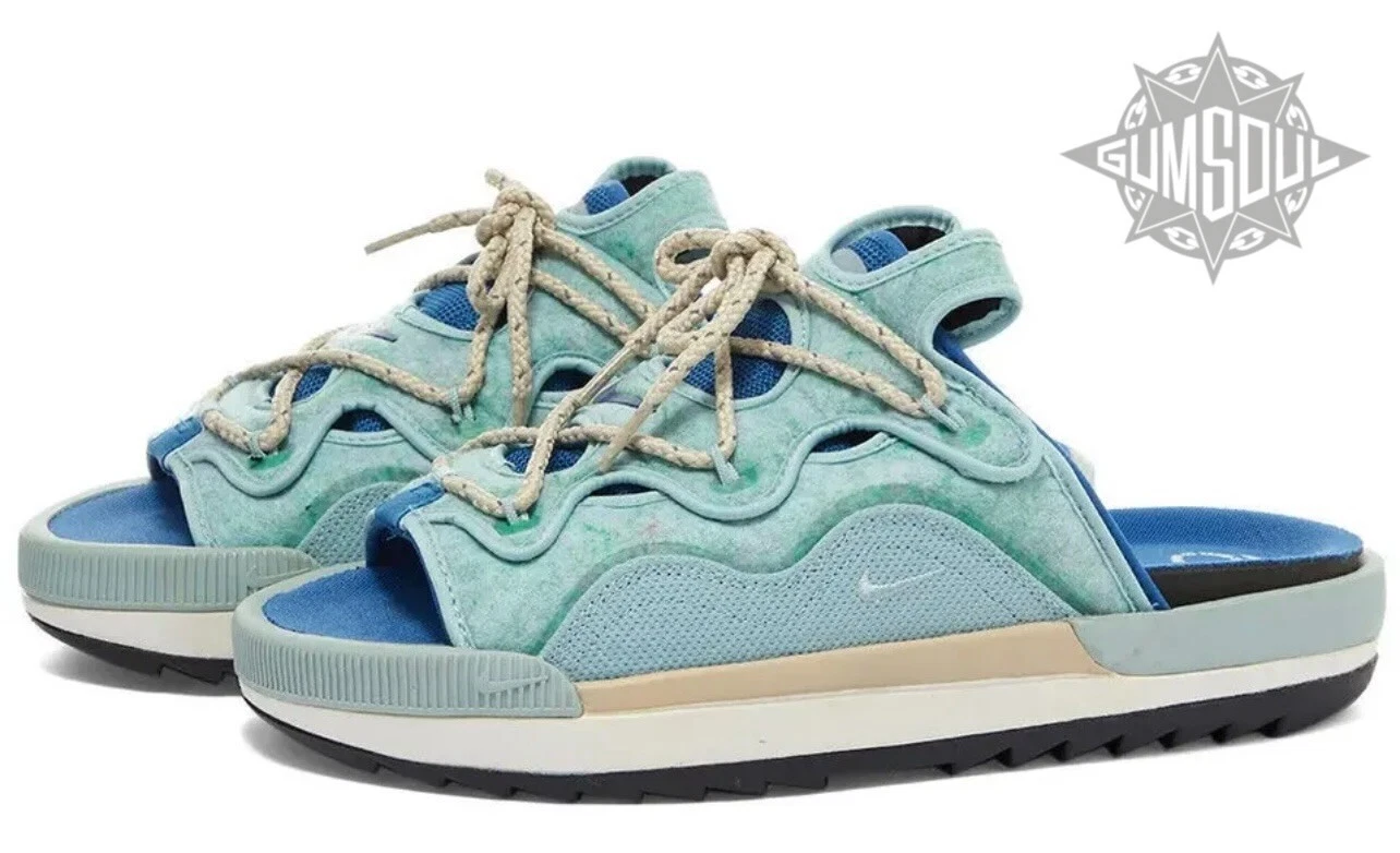 Sandali Nike Offline 2.0 da uomo blu Ocean Cube marina DJ6229 300 taglia 12