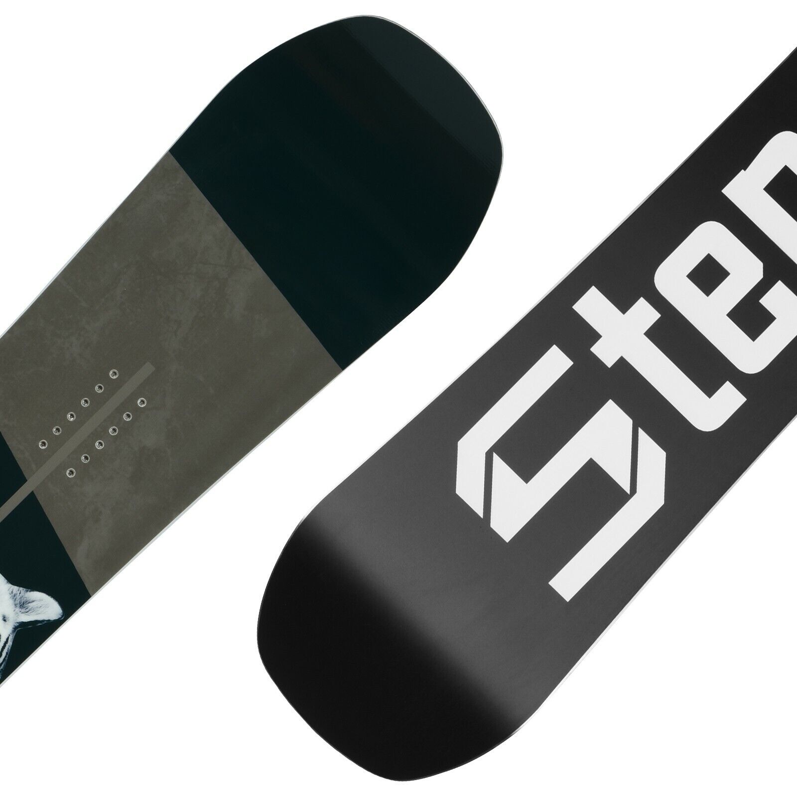156cm Snowboard Snowboarding Skateboarding ML-XB-N Surfing White Tiger  Black USA