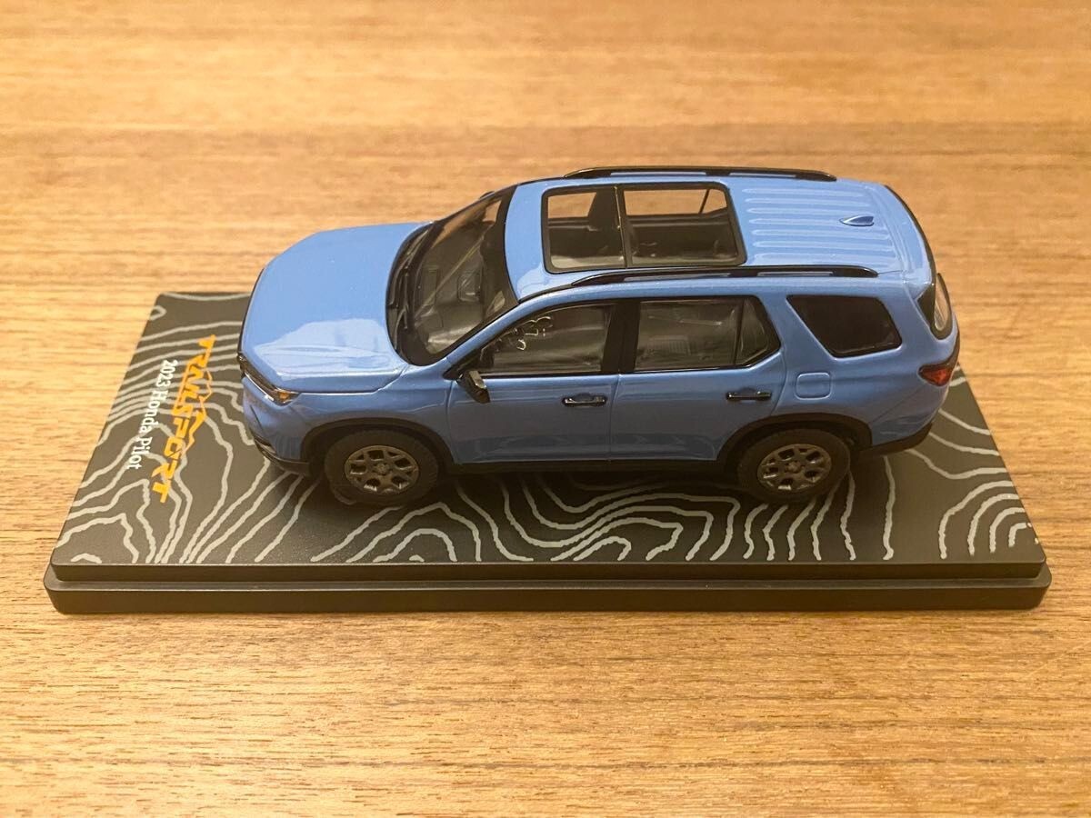 新品 希少!1/43 ホンダ純正 TSM 新型 ホンダ パイロット ブルー 新品 希少!1/43 ホンダ純正 TSM 新型 ホンダ パイロット ブルー