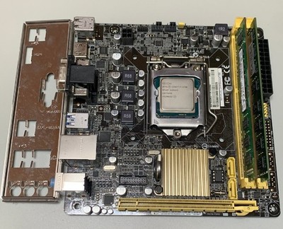 ASUS H81I-PLUS Mini-ITX Motherboard i7-4790 8GB RAM 2 Used