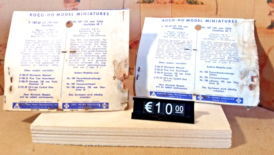 Roco Minitanks A Z-US 155 mm Howitzer M1 - Immagine 2 di 2