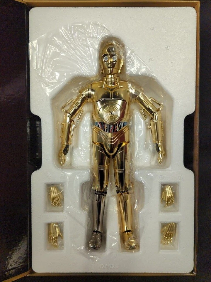 Figura Bandai Tamashii Nations Chogokin Diecast STAR WARS C-3PO escala 1/6 Foto 4 de 4