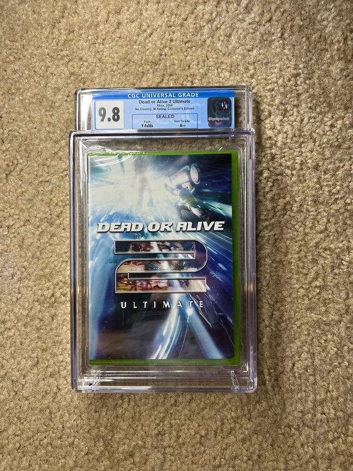 Dead or Alive 1 & 2 Ultimate Microsoft XBOX Оценка 9.8 A++ ЗАПЕЧАТАННЫЙ CGC Не WATA - Изображение 3 из 3