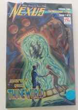 Nexus Battle for Thuneworld 1-5 Steve Rude signatures full series + Poster +