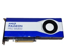 AMD Radeon PRO W6800 32GB GDDR6 Graphics Card 6 x mdP 53J93 NO MOUNTING BRACKET
