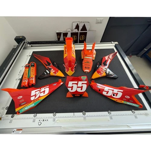KTM EXC EXCF Plastic Kit With Decals Stickers For 125 250 300 350 450 2026-2027