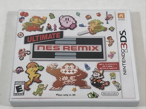 Ultimate NES Remix (Nintendo 3DS, 2014) No manual