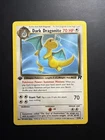 2000 Pokemon Rocket 1st Edition Dark Dragonite 22/82 Vintage WOTC