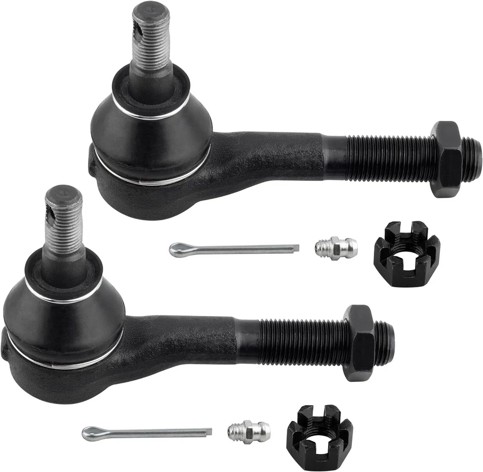 8PCS Front Upper Lower Ball Joints Tie Rod Ends Kit For Mitsubishi Montero Sport - Image 4 of 4