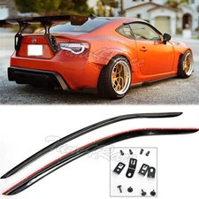 For 13-Up Toyota 86 Scion FRS BRZ JDM Window Rain Guard Deflector Visors CLIP ON
