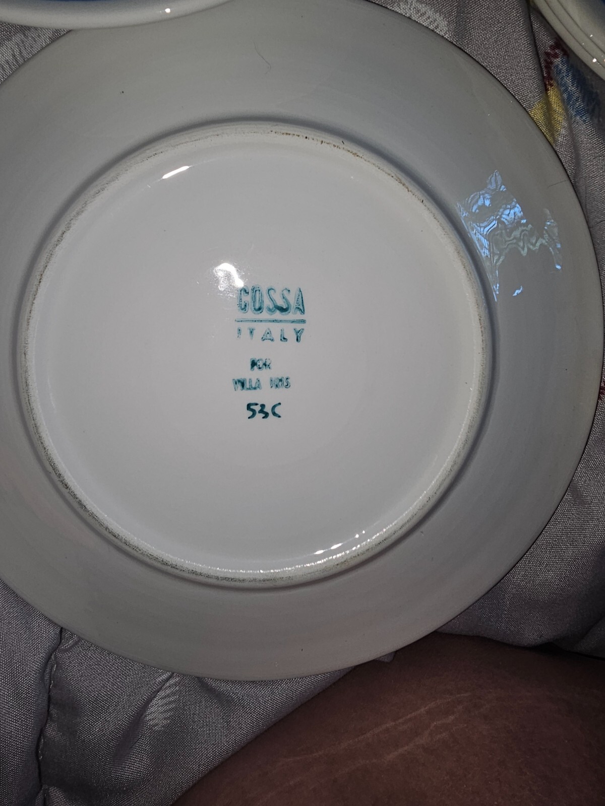Cosso rare vintage dinnerware set made in Italy