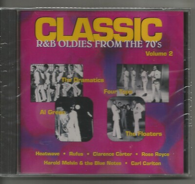 CLASSIC R&B OLDIESFROM THE 70S - VOL 2 - RUFUS, ROSE ROYCE, AL GREEN, HEATWAVE,
