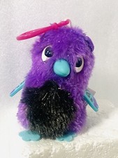 Hatchimals Plush Purple Bird Blue Wings By Spin Master Stuffed Animal Clip On 4