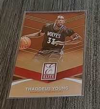 2014-15 Panini Donruss Elite Basketball THADDEUS YOUNG Base #5 Minnesota Twolves