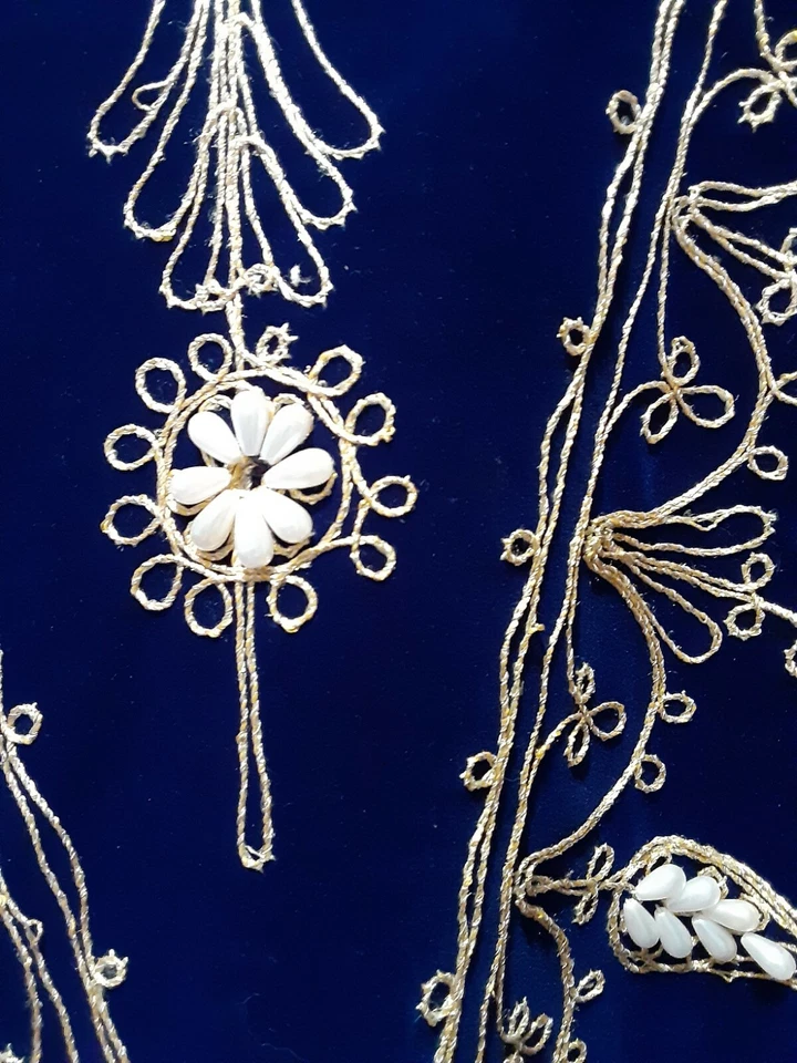 Vestido de noche caftán años 60 - 70 Foto 3 de 4