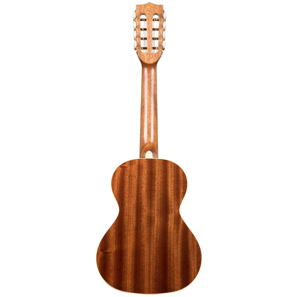 Kala KA-8 Gloss Mahogany Tenor 8-String Ukulele with Aquila Super Nylgut Strings - Image 3 of 4