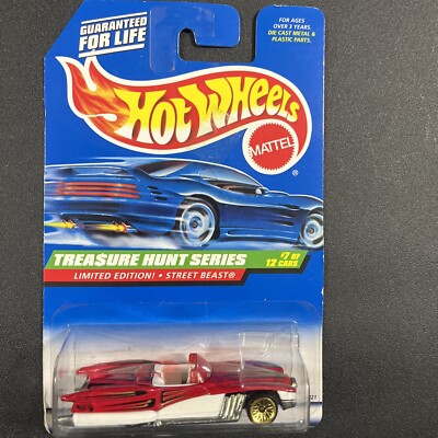 Hot Wheels 1998 Super Treasure Hunt Street Beast #7/12cars