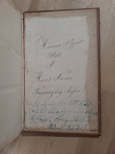 1874 NEW TESTAMENT antique SWEDISH AND ENGLISH leather AMERICAN BIBLE SOCIETY - Picture 20 of 20