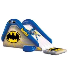 Wow Sports DC Comics Batman Large Inflatable Pool Slide for Kids and Adults