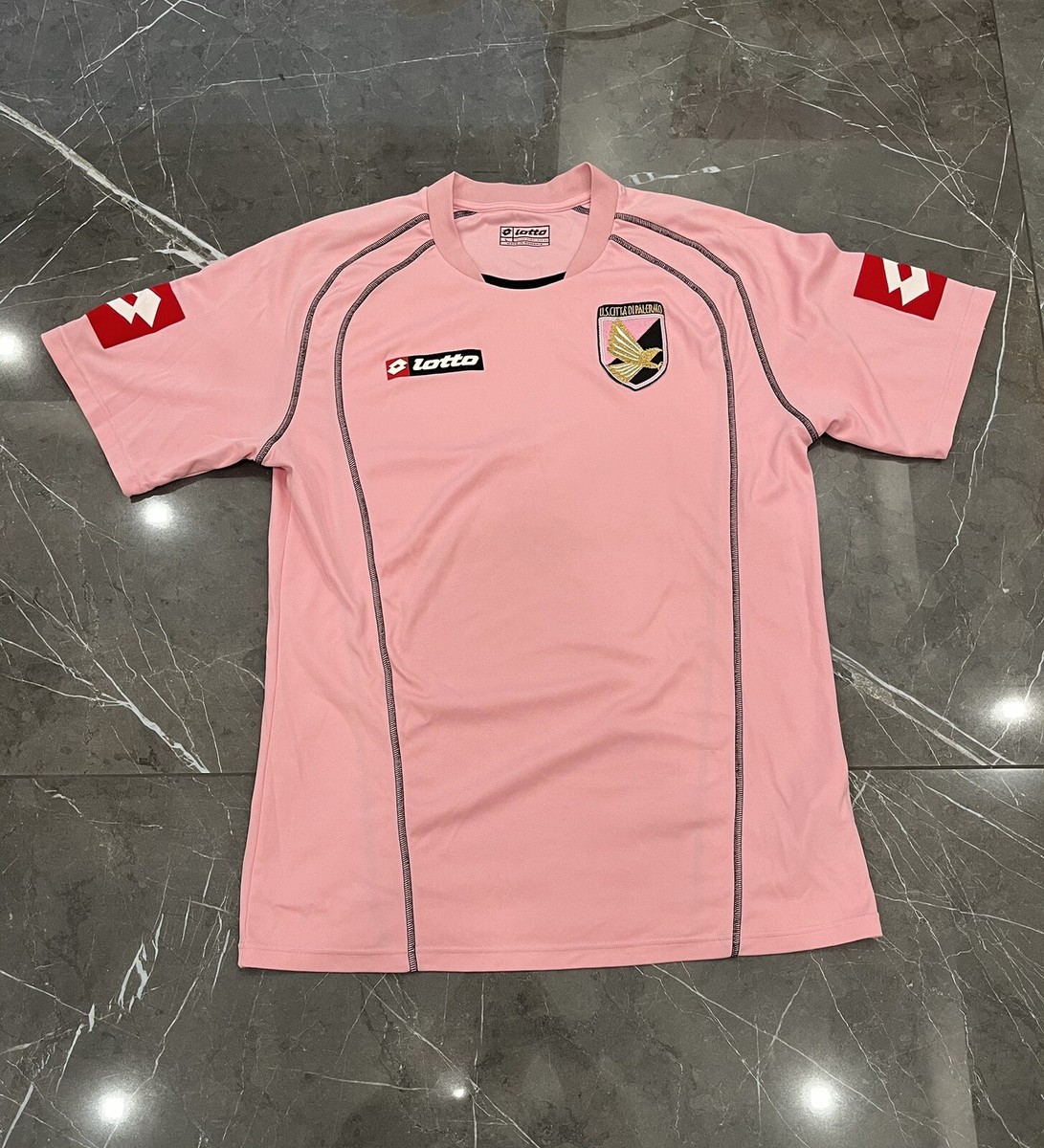 Lotto 2005-06 Palermo Home Shirt Large RARE | eBay Lotto 2005-06 Palermo Home Shirt Large RARE | eBay