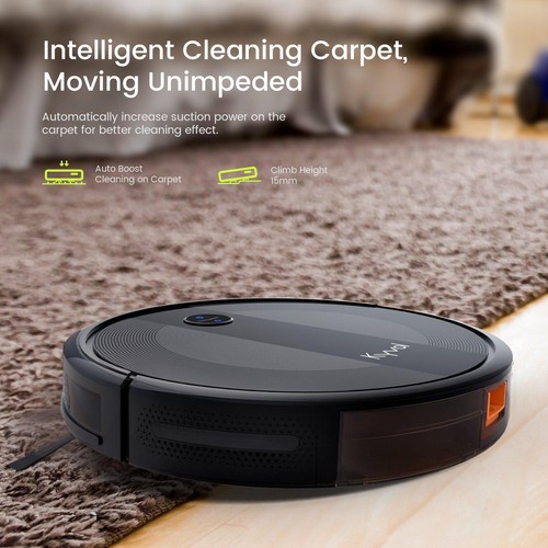 Kyvol 2000Pa WiFi Robot Vacuum Cleaner Self-Charging 150mins Runtime App Control - Picture 3 of 11