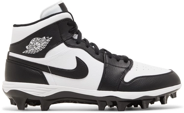 Jordan 1 TD Cleat 2023 Mid Black White for Sale | Authenticity