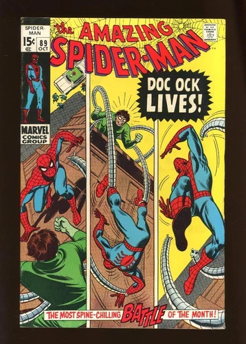 Amazing Spider-Man 89 FN- 5.5 High Definition Scans *