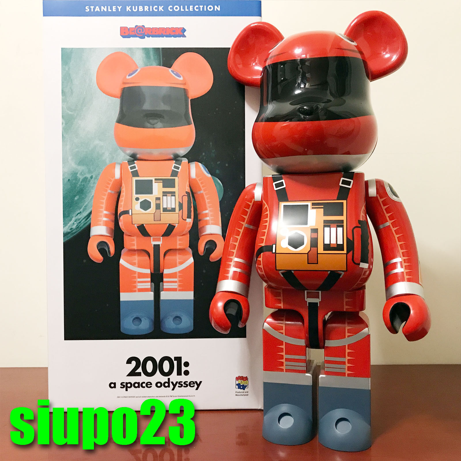 Supreme x The Crow Kubrick Bearbrick 1000% Medicom Be@rbrick IN