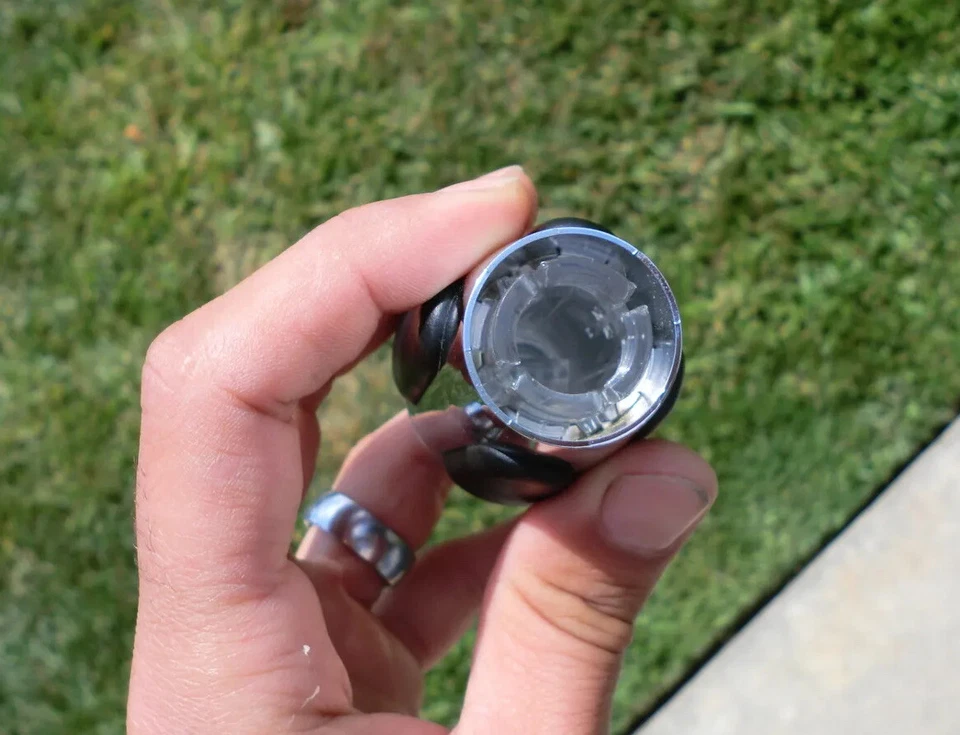 BMW E46 M3 2002 2003 2005 2006 genuino transmisión SMG cambio de marchas perilla cromada Foto 3 de 3