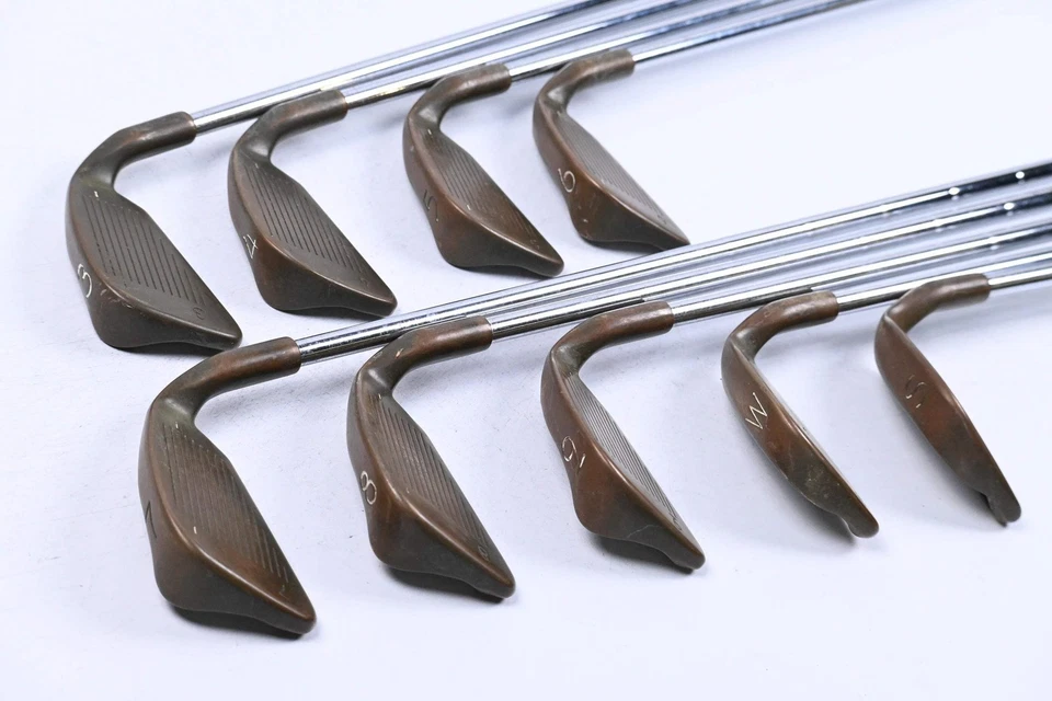 Left Hand Ping ISI BeCu Irons / 3-PW+SW / Black Dot / Stiff Flex Ping JZ Shafts - Image 4 of 4