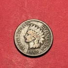 (1) Beautiful Antique 1869 Indian Head Cent/Penny VG-VERY GOOD