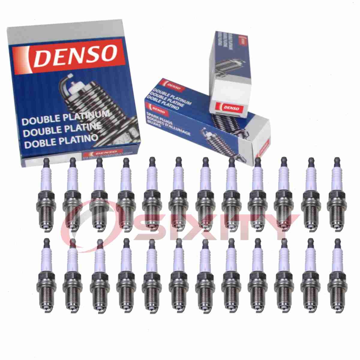 24 pc Denso Platinum Long Life Spark Plugs for 2016 Mercedes-Benz G65 AMG vl