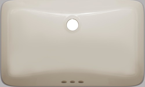 Fregadero de baño PROFLO PF1812U blanco rectangular 21" bajo montaje - Imagen 7 de 10