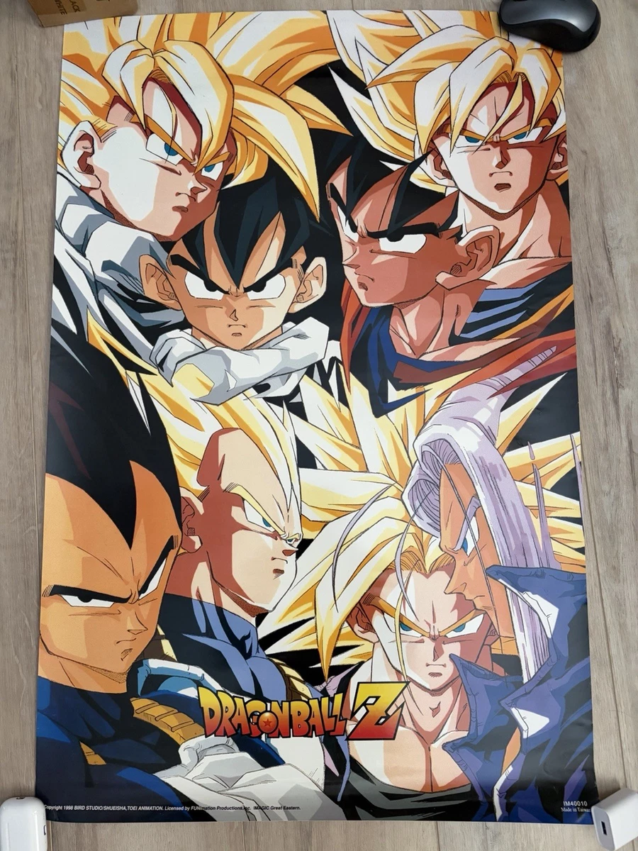 Dragon Ball Z Poster In Collectible Dragonball Z Anime Items for