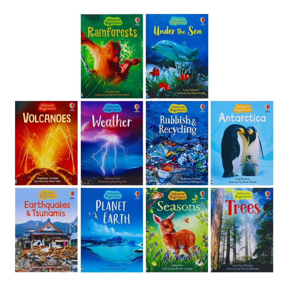 Usborne Beginners Our World Series 10 Books Collection Set - Ages 4+ - Hardback - Image 2 of 4