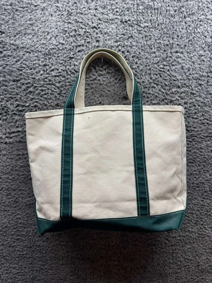 Y2K L.L.Bean Boat & Tote 28th Annual Classic Yacht Regatta Open Top Tote Bag - Image 2 of 4