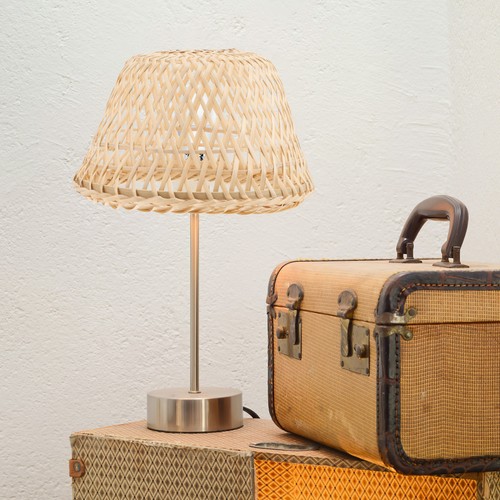 Bamboo Lantern Woven Lamp Shade Small Lampshades for Wall Lights Rattan - Picture 6 of 11
